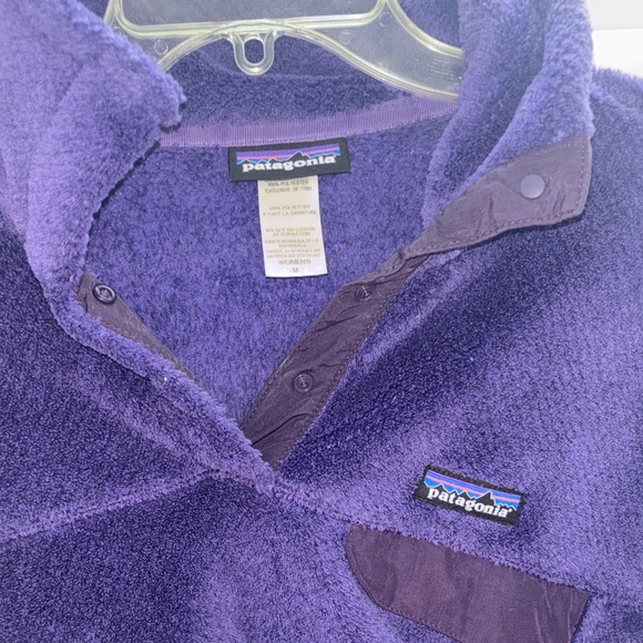 Patagonia Deep Purple Fleece Jacket - Picture 2 of 4